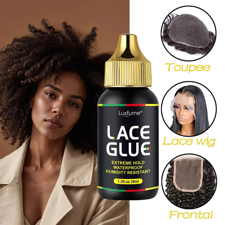 Luxfume Sports Edition Super Strong Hold Lace Glue Custom Sweat Oil Resistant Waterproof Sport Wig Glue