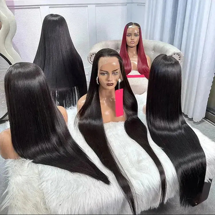 Raw Vietnamese Hair Glueless Wigs Human Hair Body Wave Wigs Human Hair Lace Front Brazilian 13X6 13X4 Swiss HD Lace Frontal Wig