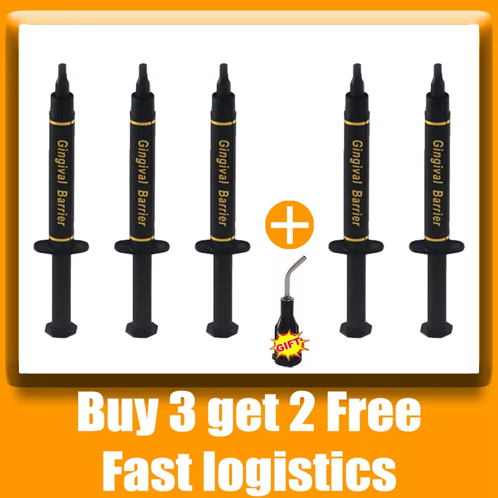 Dental Syringe Gum Protector Gel Clinic Gingival Barrier Professional Teeth Whitening Care Gingival Barrier