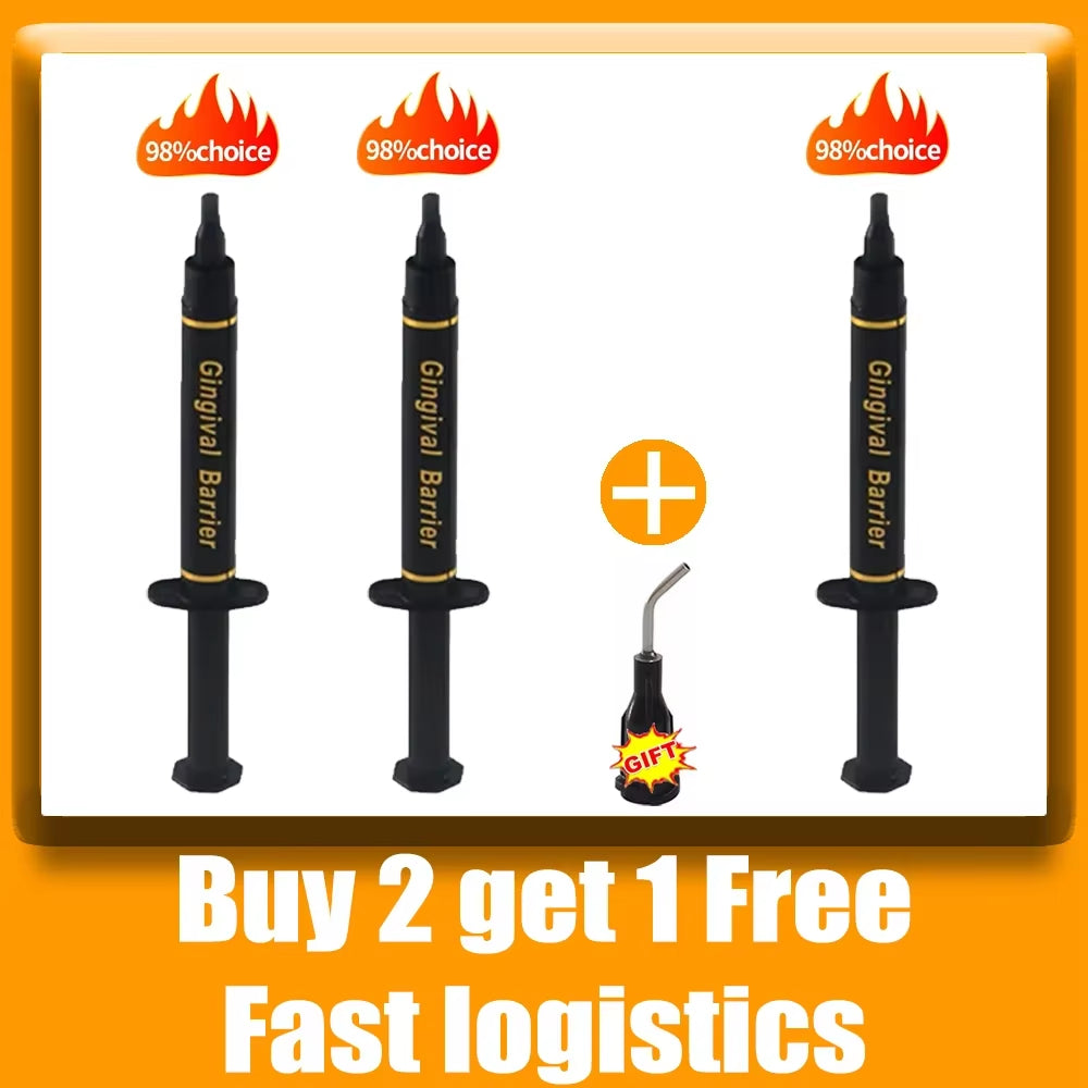 Dental Syringe Gum Protector Gel Clinic Gingival Barrier Professional Teeth Whitening Care Gingival Barrier