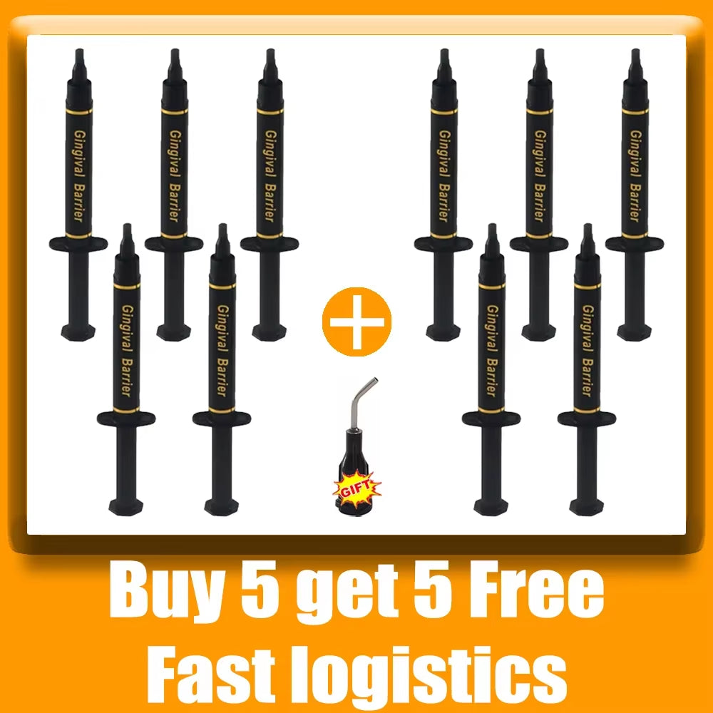 Dental Syringe Gum Protector Gel Clinic Gingival Barrier Professional Teeth Whitening Care Gingival Barrier